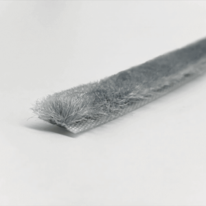 brush pile weather stripping 316 inch gray wool pile weatherstripping vl seal strip 07192024