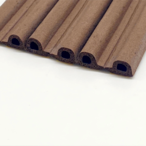 d shaped rubber seal brown adhesive backed foam door seals vl foam self adhesive 20240722(1)